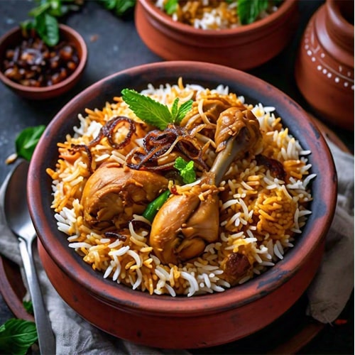rice and biryani