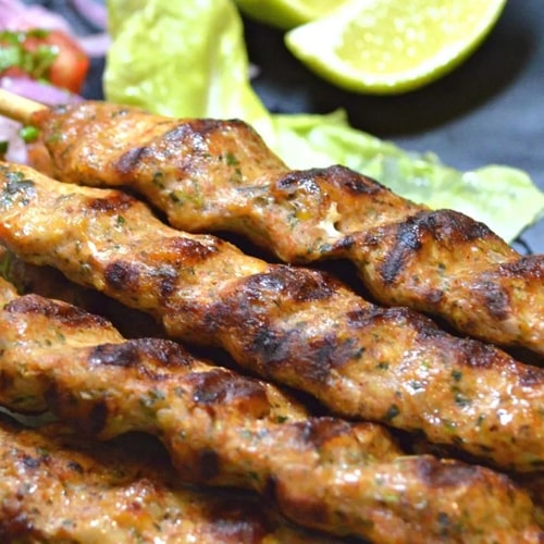Chicken Seekh Kebab – Spiced Minced Chicken Kebab