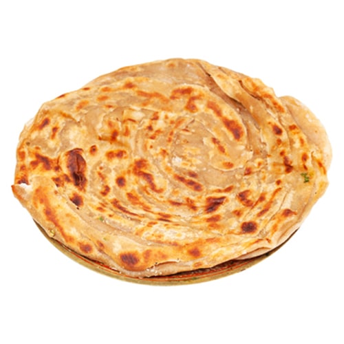 Laccha Parantha Plain – Layered Flatbread Crisp & Hot