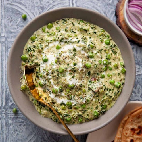 Methi Matar Malai – Creamy Curry with Peas & Fenugreek