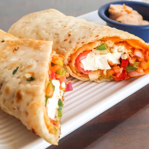 Paneer Roll – Soft Paneer Wrapped in Indian Bread