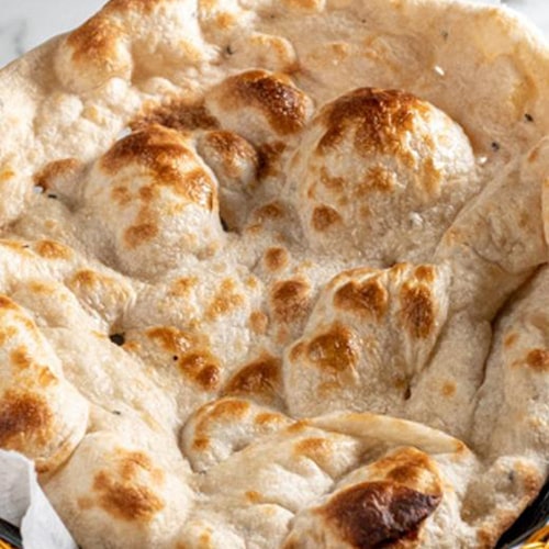 Plain Naan – Soft Tandoor-Baked Indian Bread