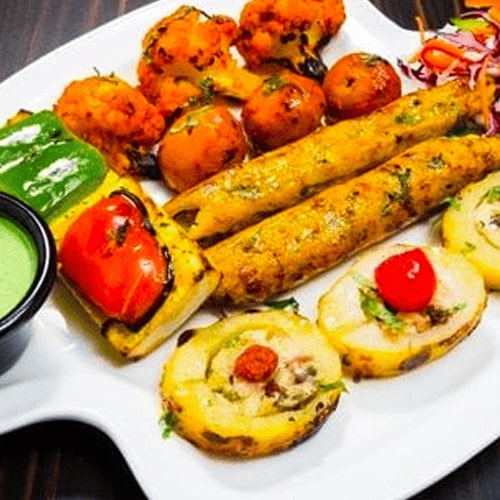 Tandoori Veg Platter – Assorted Grilled Veg Starters