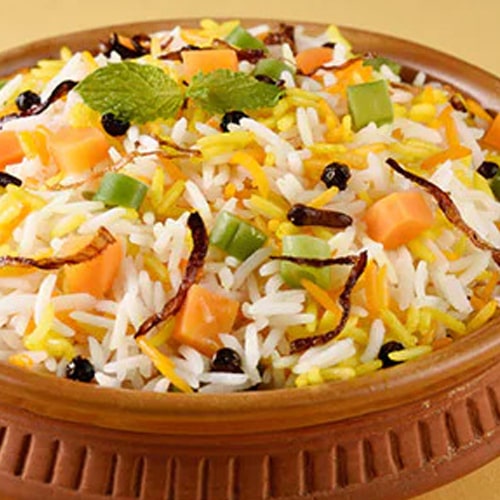 Veg Pulao – Fragrant Rice with Mixed Vegetables