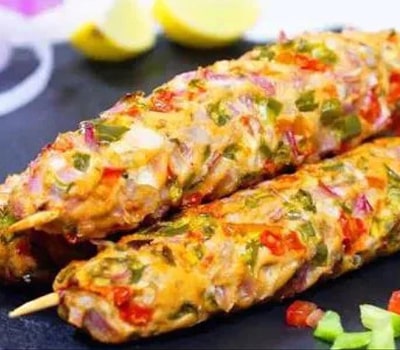 Vegetable Seekh Kebab – Order Spicy Veg Grilled Kebab